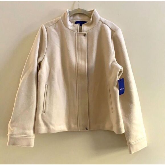 NWT Winter White Moto Jacket - Picture 2 of 8